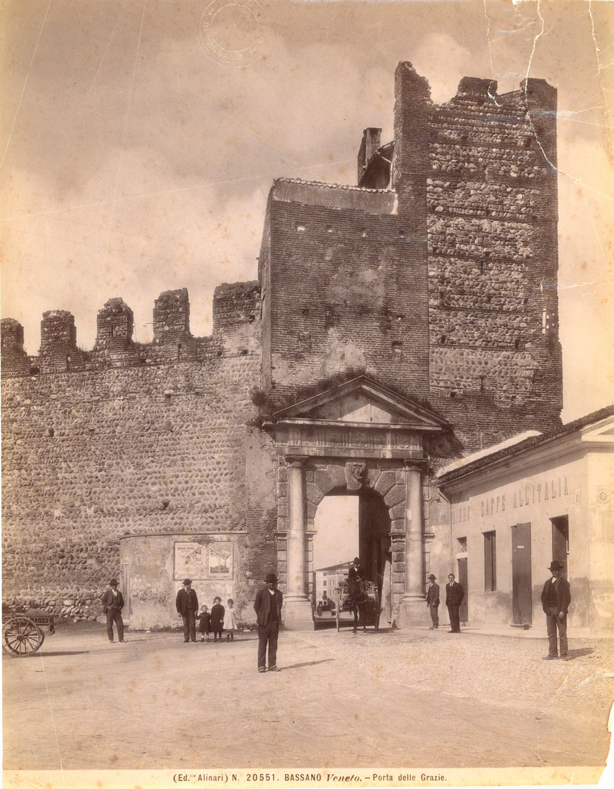 BASSANO Veneto. – Porta delle Grazie